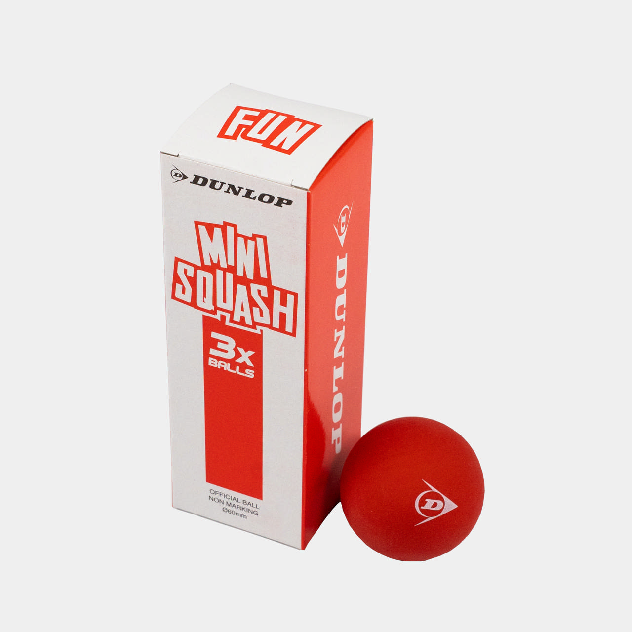 Fun Mini Squash Ball 3pack